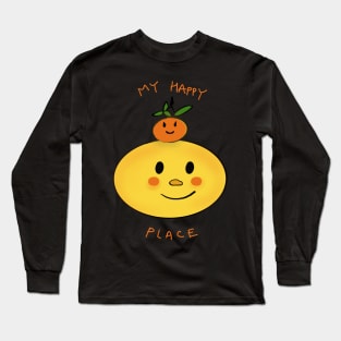 Happy Fruits Long Sleeve T-Shirt